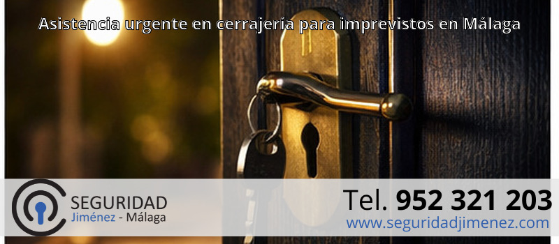 Asistencia urgente en cerrajería para imprevistos en Málaga Asistencia urgente en cerrajería para imprevistos en Málaga