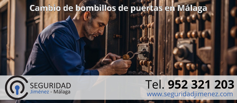 Cambio de bombillos de puertas en Málaga