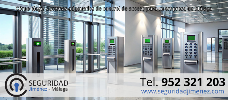Cómo elegir sistemas adecuados de control de acceso para tu empresa en Málaga Cómo elegir sistemas adecuados de control de acceso para tu empresa en Málaga