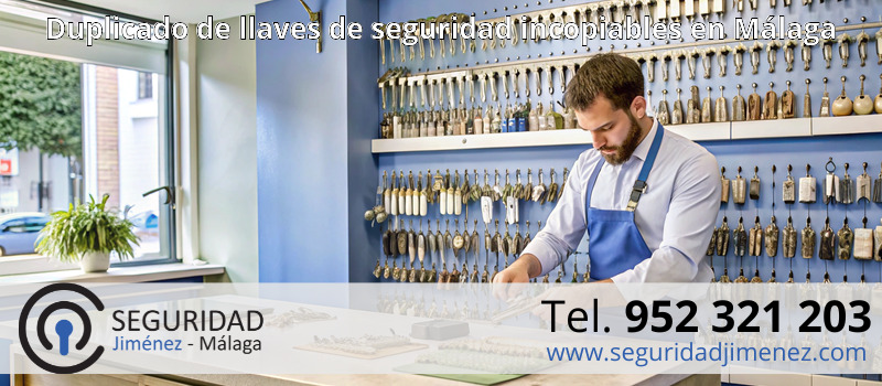 Duplicado de llaves de seguridad incopiables en Málaga Duplicado de llaves de seguridad incopiables en Málaga