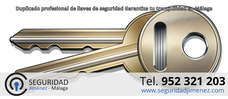 Duplicado profesional de llaves de seguridad Garantiza tu tranquilidad en Málaga