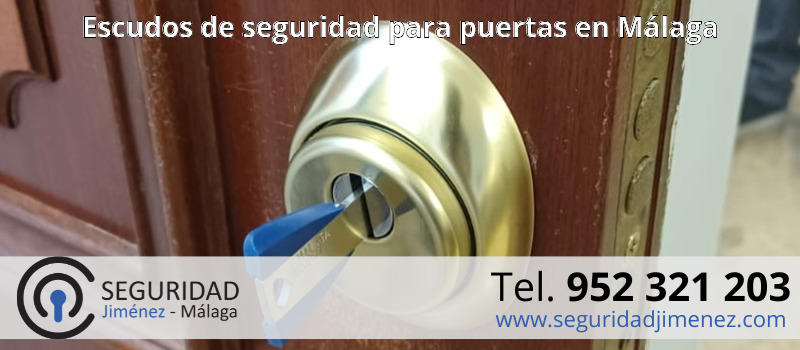 Escudos de seguridad para puertas en Málaga