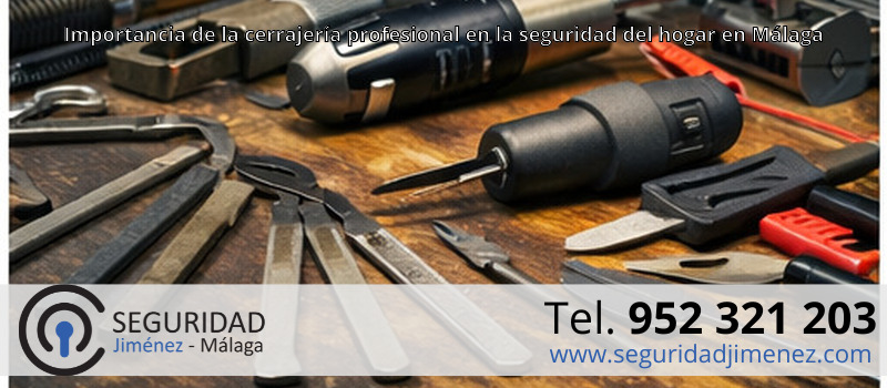 Importancia de la cerrajería profesional en la seguridad del hogar en Málaga Importancia de la cerrajería profesional en la seguridad del hogar en Málaga