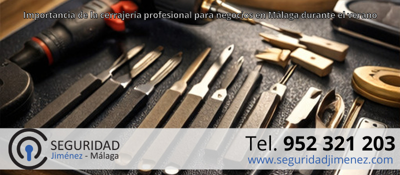 Importancia de la cerrajería profesional para negocios en Málaga durante el verano Importancia de la cerrajería profesional para negocios en Málaga durante el verano