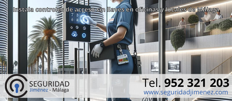Instala controles de acceso sin llaves en oficinas y locales de Málaga Instala controles de acceso sin llaves en oficinas y locales de Málaga