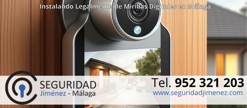 Descubre cómo instalar legalmente una mirilla digital en Málaga Descubre cómo instalar legalmente una mirilla digital en Málaga