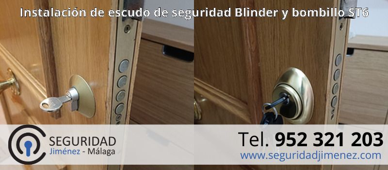 Instalación de escudo de seguridad Blinder y bombillo ST6 Instalación de escudo de seguridad Blinder y bombillo ST6