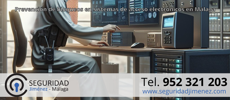 Prevención de bloqueos en sistemas de acceso electrónicos en Málaga Prevención de bloqueos en sistemas de acceso electrónicos en Málaga