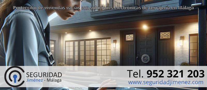 Protección de viviendas vacías con soluciones electrónicas de cerrajería en Málaga Protección de viviendas vacías con soluciones electrónicas de cerrajería en Málaga