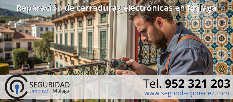 Reparación de cerraduras electrónicas en Málaga