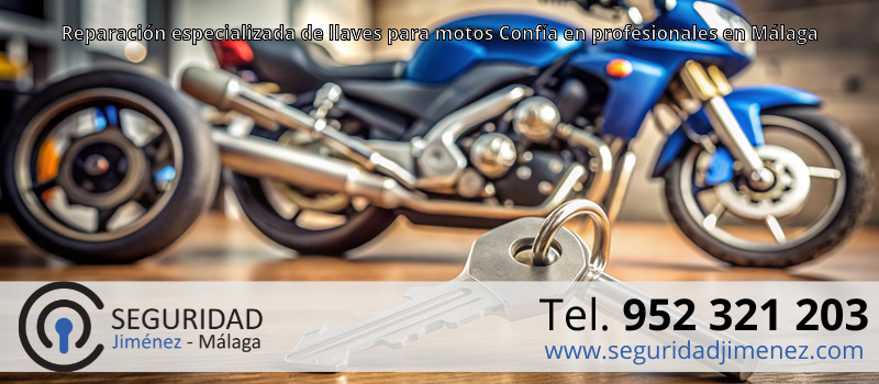 Reparación especializada de llaves para motos Confía en profesionales en Málaga