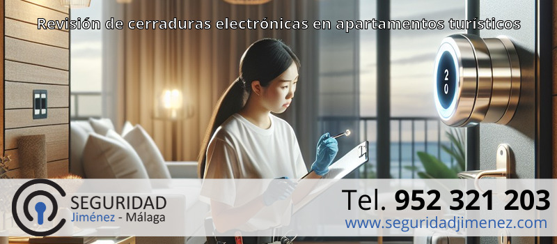 Revisión de cerraduras electrónicas en apartamentos turísticos Revisión de cerraduras electrónicas en apartamentos turísticos