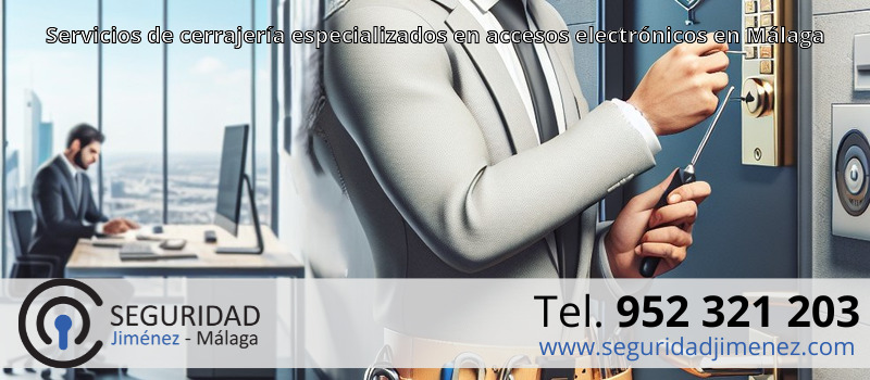 Servicios de cerrajería especializados en accesos electrónicos en Málaga Servicios de cerrajería especializados en accesos electrónicos en Málaga