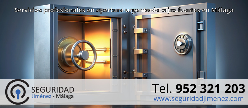 Servicios profesionales en apertura urgente de cajas fuertes en Málaga Servicios profesionales en apertura urgente de cajas fuertes en Málaga