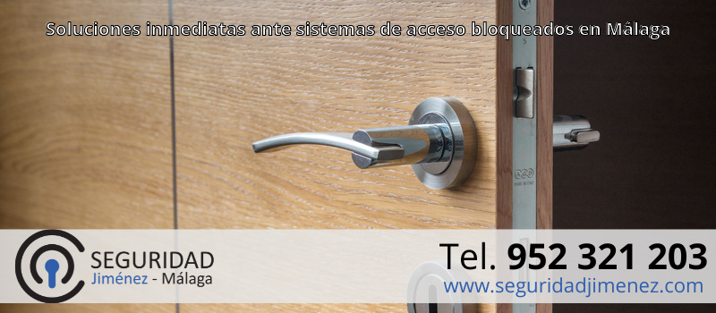 Soluciones inmediatas ante sistemas de acceso bloqueados en Málaga