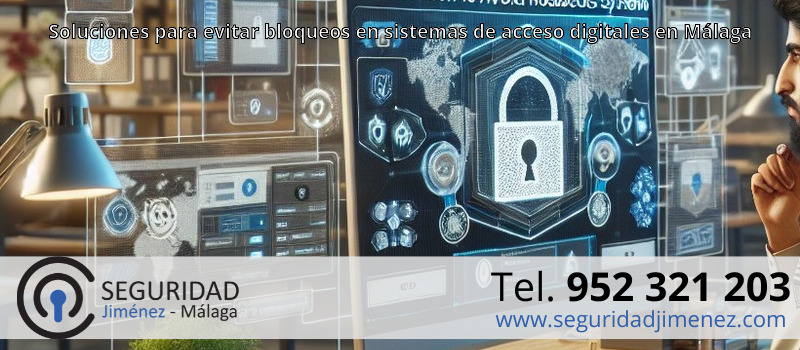 Soluciones para evitar bloqueos en sistemas de acceso digitales en Málaga Soluciones para evitar bloqueos en sistemas de acceso digitales en Málaga