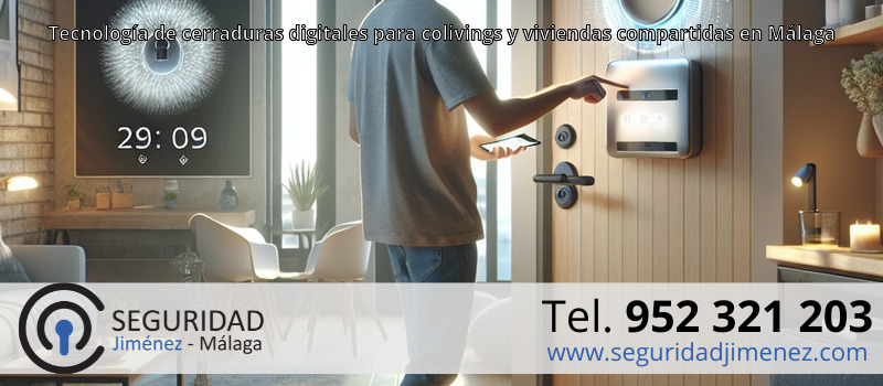 Tecnología de cerraduras digitales para colivings y viviendas compartidas en Málaga Tecnología de cerraduras digitales para colivings y viviendas compartidas en Málaga